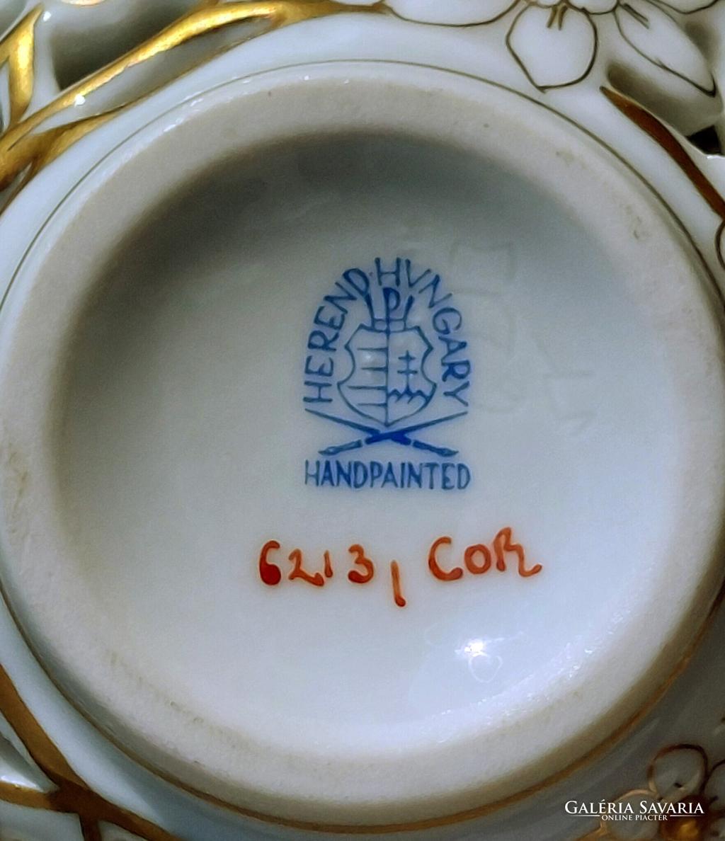 Evolution of Herend porcelain marks and backstamps