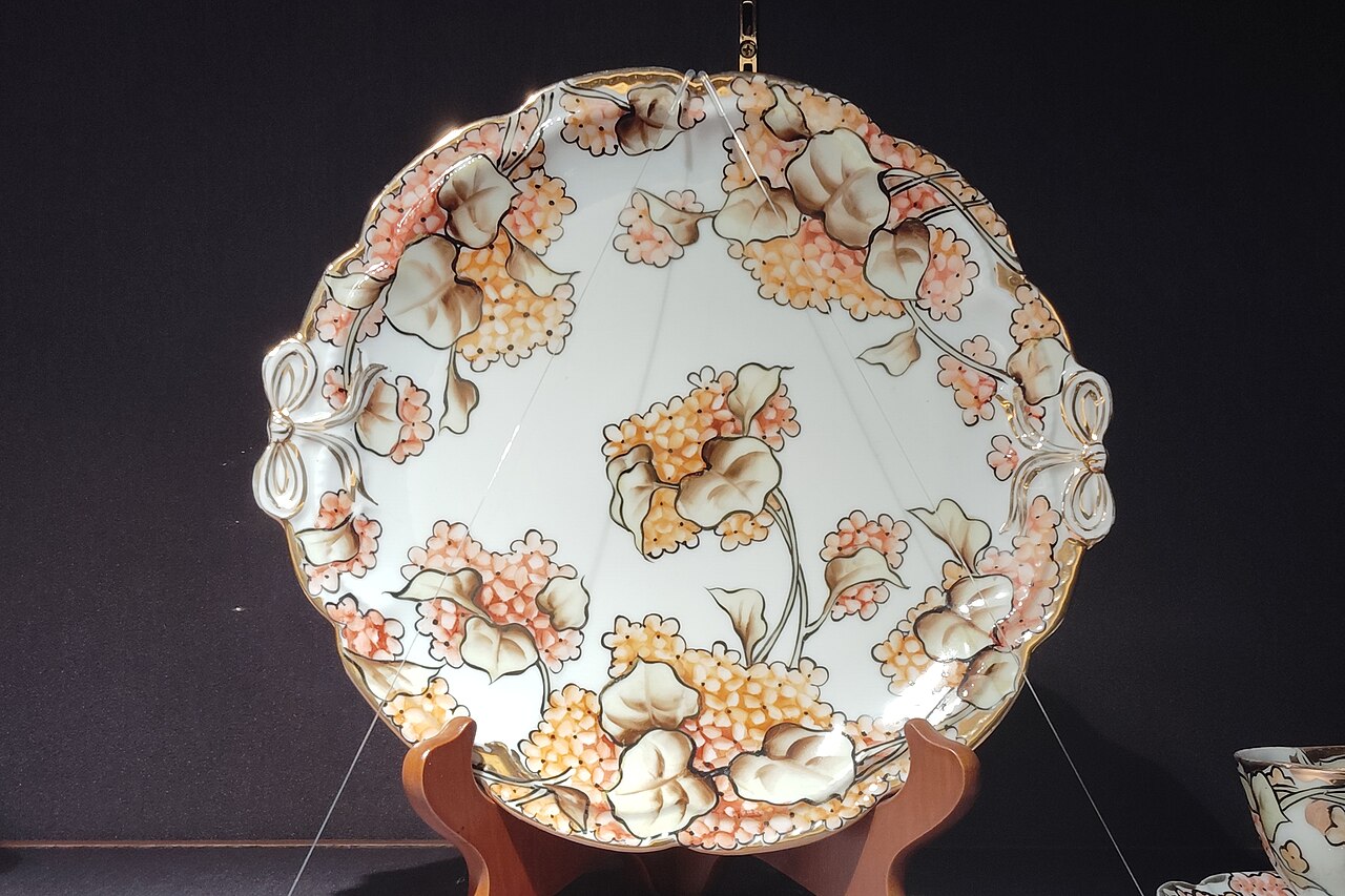 Hand-painted Old Noritake porcelain