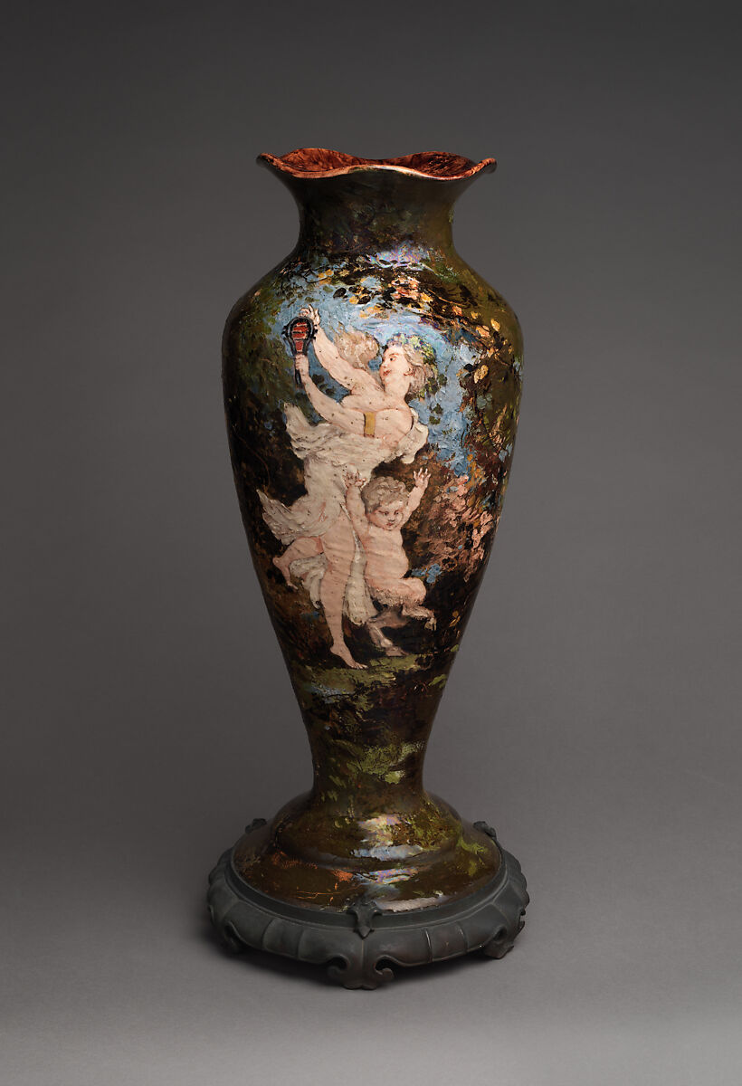 Haviland Limoges Porcelain Vase Authentic Haviland Limoges porcelain vase from the nineteenth century