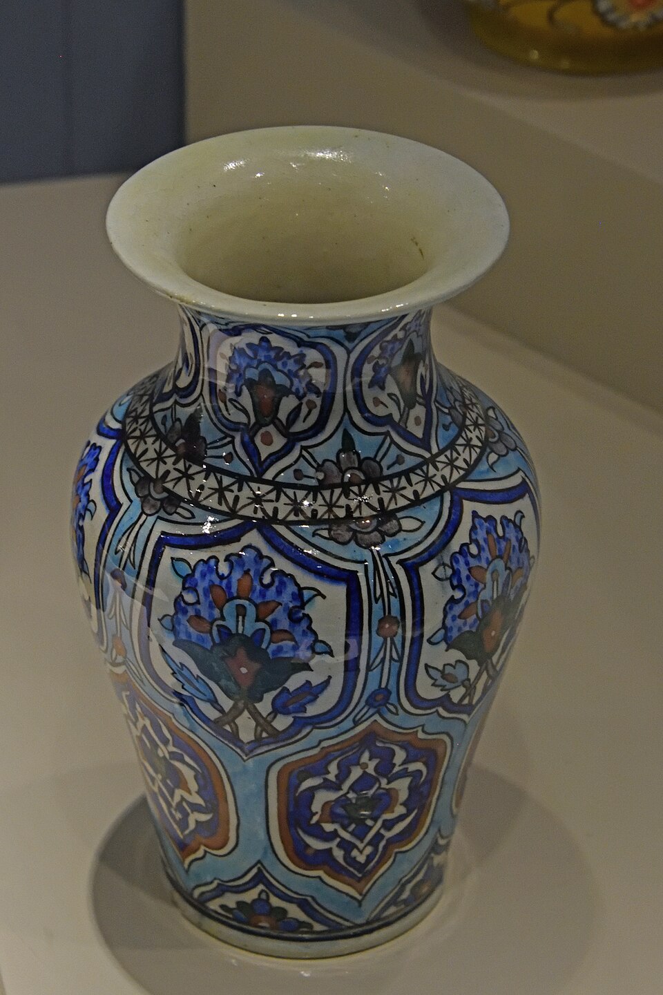 Historic Kütahya Ottoman and Turkish ceramics in a museum collection
