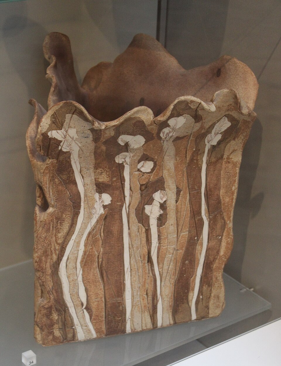 Arabia Factory Vase by Francesca Lindh, 1983 Francesca Lindh vase made at the Arabia factory in Helsinki in 1983