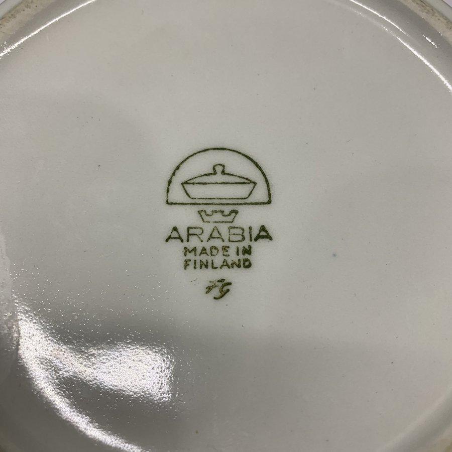 Arabia Finland Logo and Mark Historic Arabia Finland logo and ceramic identification mark