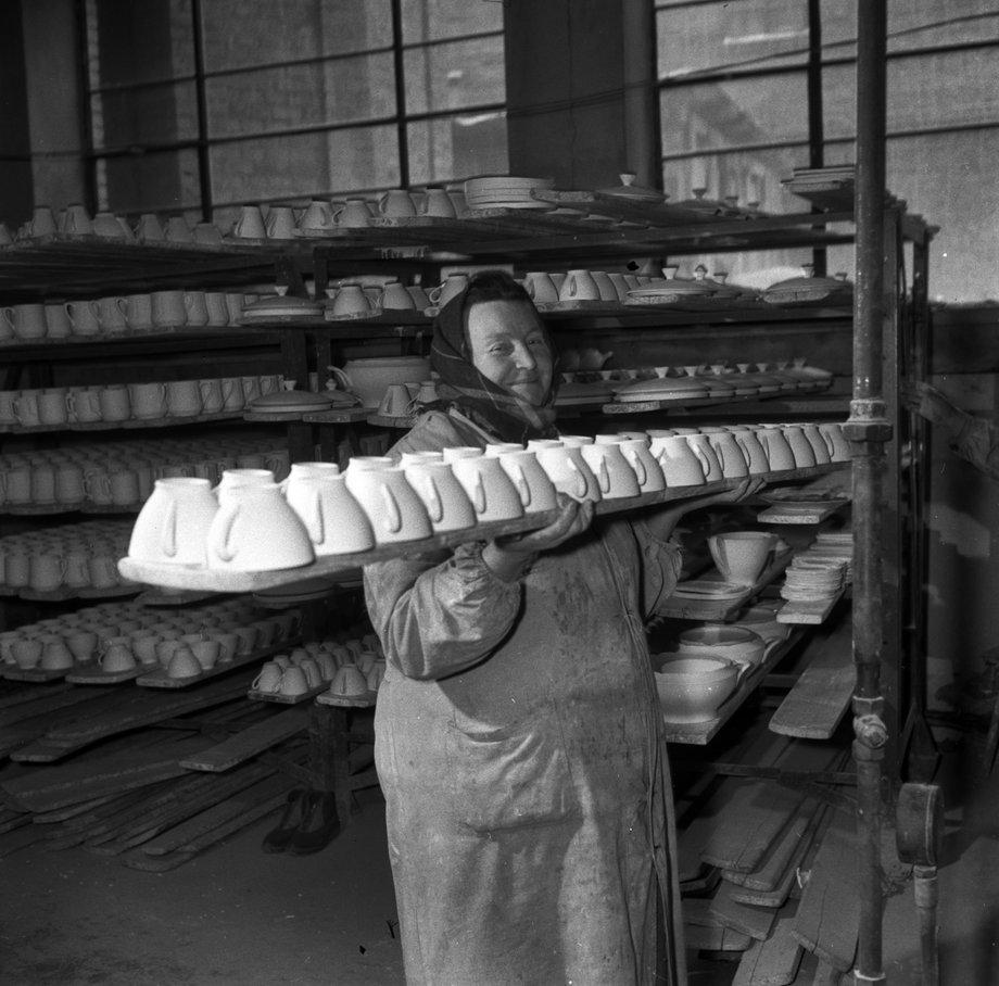 Keramična industrija Liboje Yugoslavia ceramics production in 1962