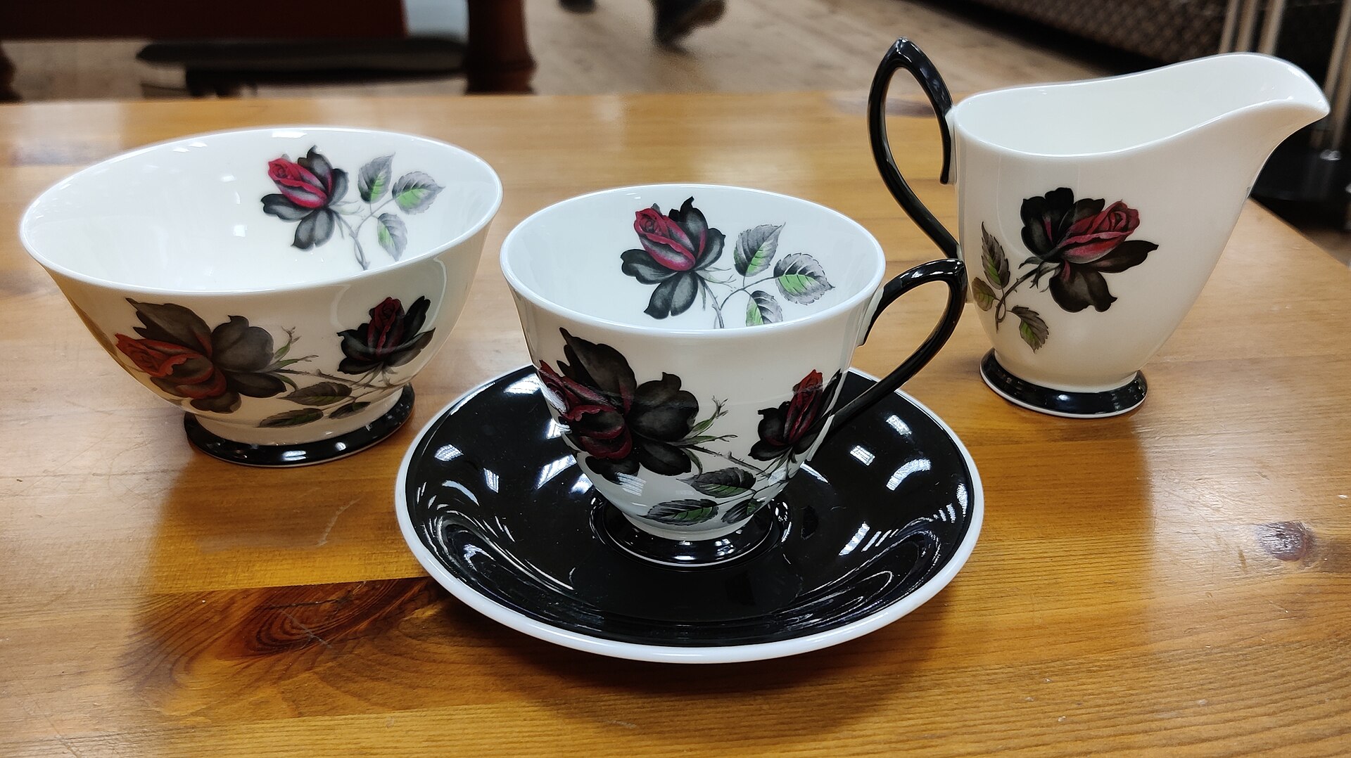 Royal Albert Masquerade vintage English bone china tea service