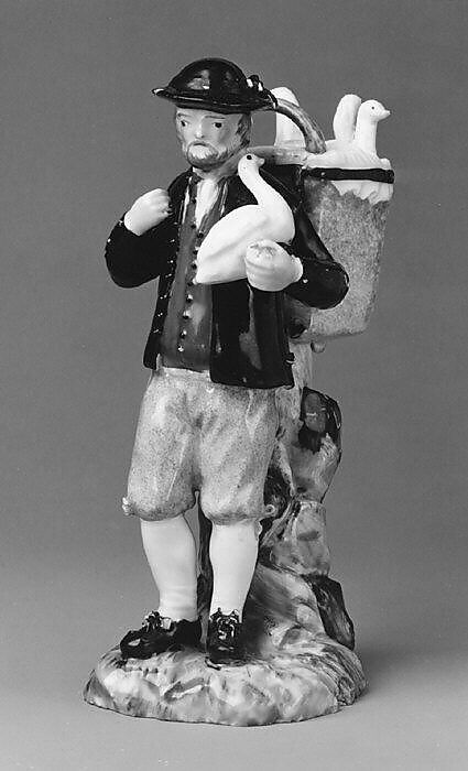 Royal Copenhagen Goose Seller porcelain figurine, Royal Porcelain Manufactory, Copenhagen, circa 1780